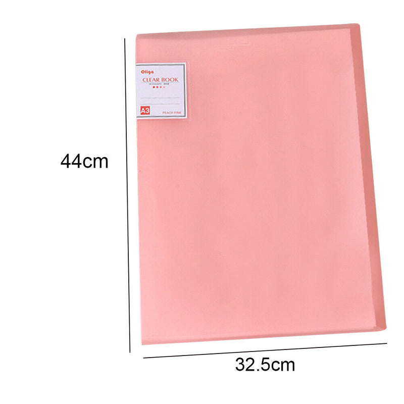 A3 30 Pages Diamond Painting Waterproof Photo Album Book Covers (Red) Newly