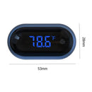 LED Digital Aquarium Thermometer Touch Screen Temperature Sensor for Turtle