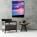 Painting By Numbers Kit DIY Sunrise Hand Painted Canvas Oil Art Picture