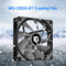 ID-COOLING NO-12025-XT DC 12V 1800RPM CPU Cooler Hydraulic Bearing Radiator Fan