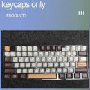 GMK 129 Keys Coffee Keycaps Set PBT Sublimation For CHERRYs Mechanical F7G9