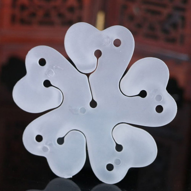 Decoration Romantic DIY Sealing Clip Party Decor Balloon Sticks Flower Shape