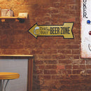 Tin Plates Wall Signs Retro Painting Beer Area Metal Plate Poster for Bar Craft