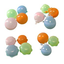 Water Balloons - 4 Pcs Water Bomb Splash Ball for Kids & Adults (Round)