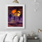 Mosaic 5D Diamond Full Painting DIY Drill Moonlight Sand Beach Round Kit #F