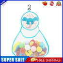 Baby Cartoon Bath Water Toys Hanging Net Ocean Balls Storage Bag (Elephant)