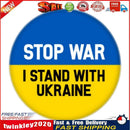 Ukraine Ukrainian Map Flag Symbol Round Styles Clothes Pins 5.8cm Newly
