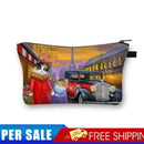 Cartoon cat Printed Hand Hold Travel Storage Cosmetic Bag Toiletry Bag