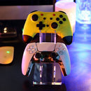 Acrylic Gamepad Stand for PS4/Xbox One/NS Series Controllers Holder (White)