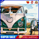 Bus Motorcycle Oil Paint By Numbers Kits DIY Handpainted on Canvas Wall Art