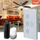 No Hub Required Timer WiFi US Fan Smart Switch Speed Control Switch EU Switch