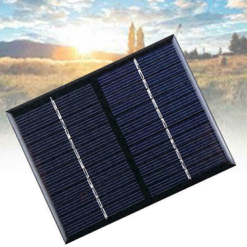 12V 2W Solar Panel Module DIY For Light Battery Cell Phone 8U7Y W3T9 T0Q Z7E9