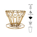 Folding Coffee Hand Drip Dispenser Coffee Making Filter Paper Holder Stand Ra