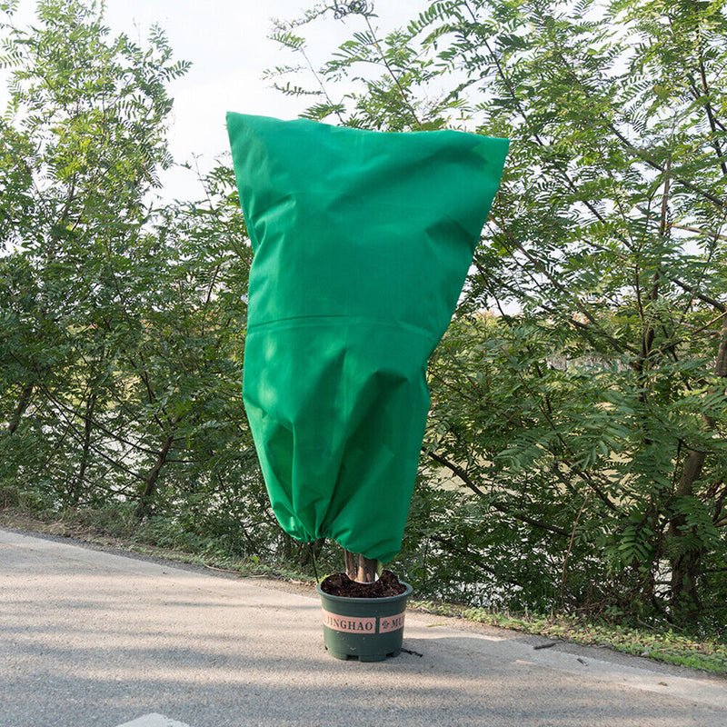 Green Plant Winter Cover Garden Yard Anti Freeze Protection Bag (0.8x1m)