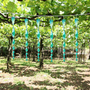 6pcs Bird Repellent Stick Reflective Spiral Deterrent Garden Decor (Green) Newly