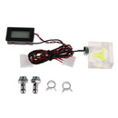 LED Digital Thermometer 3-Way Flow Meter for PC Water Cooling Liquid