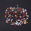 Acrylic Nail Art Tips Gems Crystal Rhinestones Glitter DIY Nail Decoration