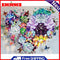Handpainted DIY Succulent Heart Oil Paint by Numbers Pictures Craft Gift Kit