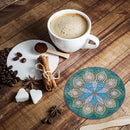 DIY Diamond Painting Mandala Coaster Cup Insulation Table Placemat Home Decor