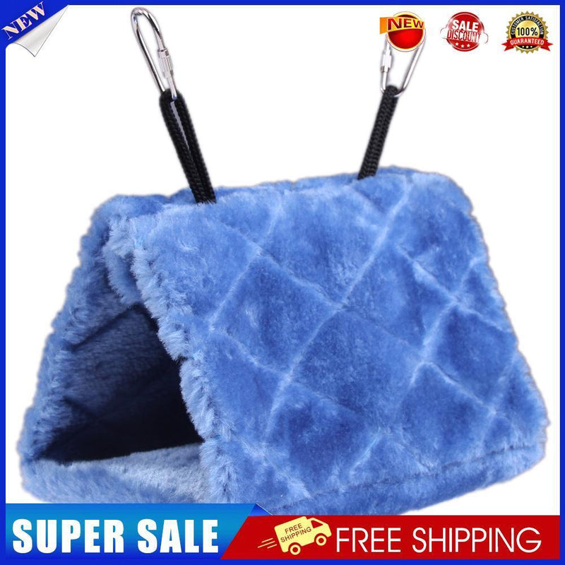 Fuzzy Snuggle Bird Parrot Shed Hammock Hanging Cave Warm Hut Nest