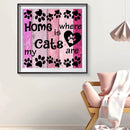 5D Diamond Painting Full Drill Cats Embroidery Cross Stitch Rhinestones Set