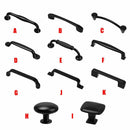 6PCS Aluminum Alloy Cabinet Home Drawer Door Knob Pull Handle Cupboard Furniture