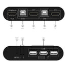 2 Ports HD KVM Switch HDMI-Compatible USB 4K HD Keyboard Mouse Splitter Switcher