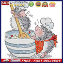 Partial Embroidery 14CT DIY Hedgehog Chef 2 Strands Kit Stamped Art Cross S