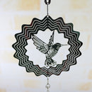 Rotating Wind Chime Novelty Sculpture Wind Chime with Spiral Tail Ball (C) Newly