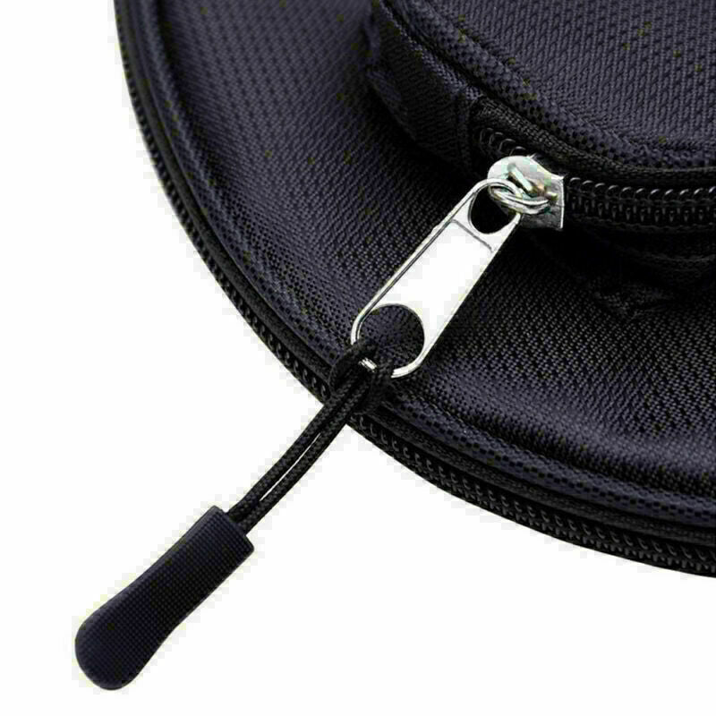 1pcs Schwarz Reißverschlußanhänger Puller Kabel Reißverschlusszipper, E9S6 A6F5