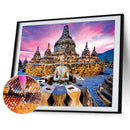 5D Diamond Painting Places of Interest Full Round Drill DIY Craft Mosaic Pict