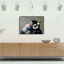 Painting By Numbers Kit DIY Music Monkey Canvas Oil Art Picture Home Decor
