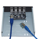 SSU FU3401 PCI-E to 4 Port USB 3.0 PCI Express Expansion Card for Desktop Newly