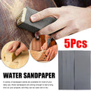 5x 2000 2500 3000 5000 7000 Mix Wet and Dry Grit Sandpaper Sheets Assorted Wood`