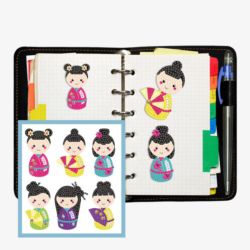 Diamond Painting Stickers Kits 5D DIY Cartoon Handmade Mosaic (LD-0111) Newly