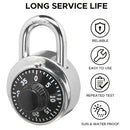 Password Turntable Lock - Mini Combination Password Directional Padlock Locker