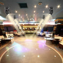 5pcs LED Stage Spotlight 85-265V 360 Degree KTV Bar Spot Beam Lamp(Warm )