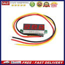 Mini LED Display 0.28 inch DC 0-100V 3 Wire Gauge Voltage Meter Voltmeter T