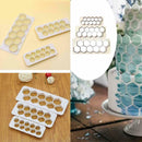 3Pcs Hexagon Fondant Cookie Cutter Cake Mold Fondant Decorating Tools Z8S1