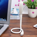 14 LED Bulbs Tube Mini USB Lamp Reading Light for Laptop Desktop PC (White)
