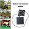 5W 6V Greenhouse Mini Solar Panel Exhaust Fan for Dog Chicken Pet House