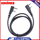 1m/3.28ft 2 Pin Clone Copy Cable for Puxing Wouxun Linton Kenwood Baofeng 2-Way