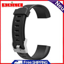 Silicone Watch Band Wrist Strap Replacement for ID115Plus HR Smartwatch