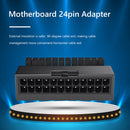 ATX 24 Pin to 90 Degree Motherboard Adapter Power Supply Cable Connector