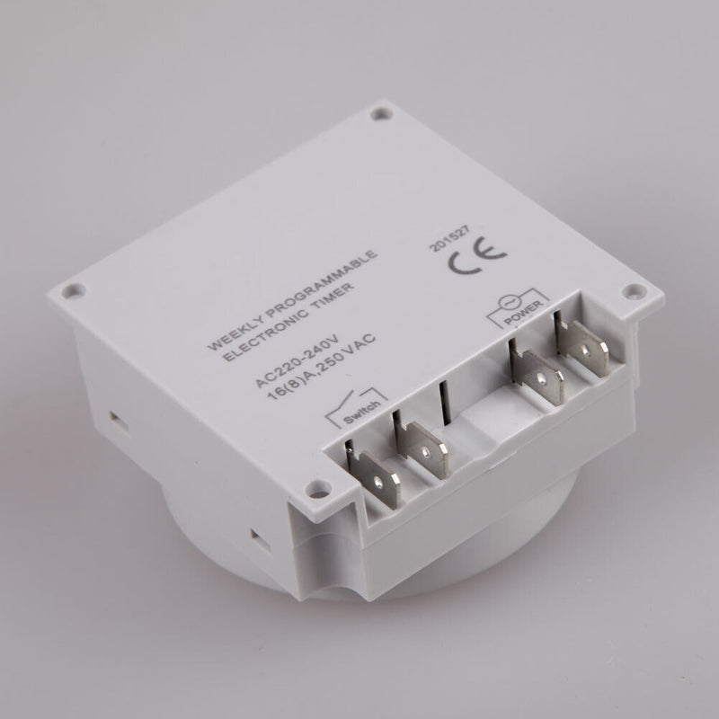 DC 12V 16A Digital LCD Power Programmable Timer Time Switch Relay 16A