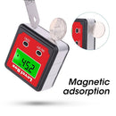 magnet base Digital Electronic Protractor Angle finder Inclinometer Level Box