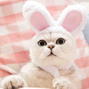 Cute Cat Headgear Bunny Drag Hat Cat Dog Headwear Costume PhotoProps F7X7