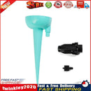 PP Potted Plant Automatic Water Dropper Watering Device w/Switch (Blue) Newly