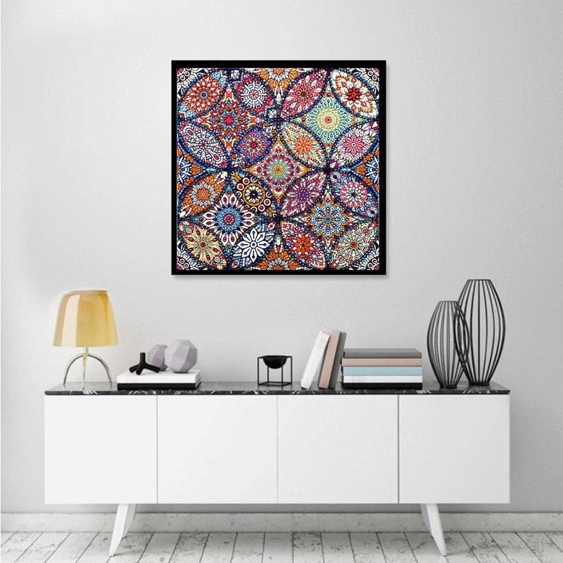 5D DIY Special-shaped Diamond Painting Flower Cross Stitch Embroidery Kit