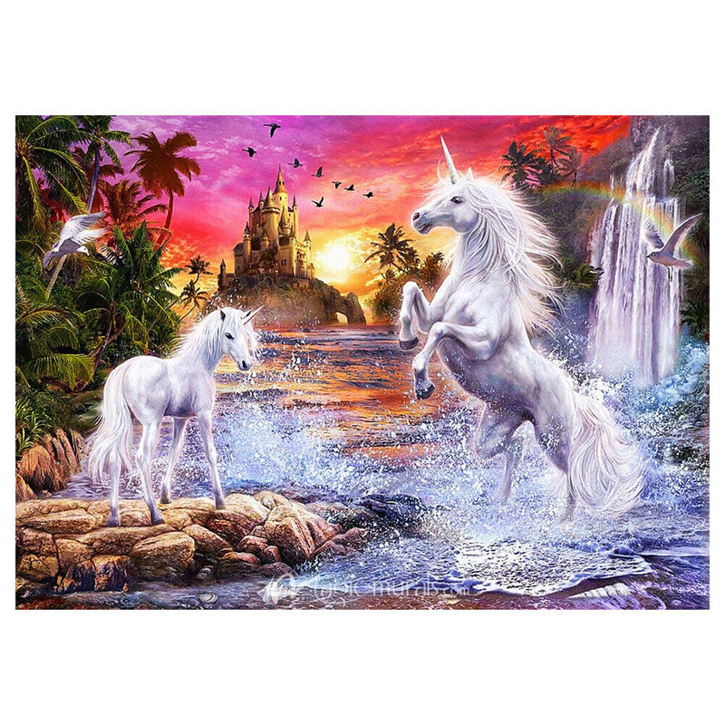 5D DIY Diamond Painting Fantasy Horse Cross Stitch Embroidery Rhinestones Newly